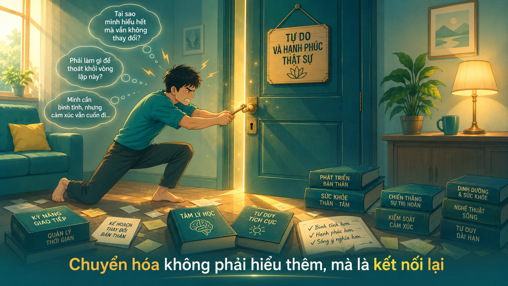"Hiểu" bản thân và "Thay đổi" bản thân là hai năng lực khác nhau